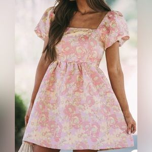 Floral Mini Dress - Brand New w/ Tags